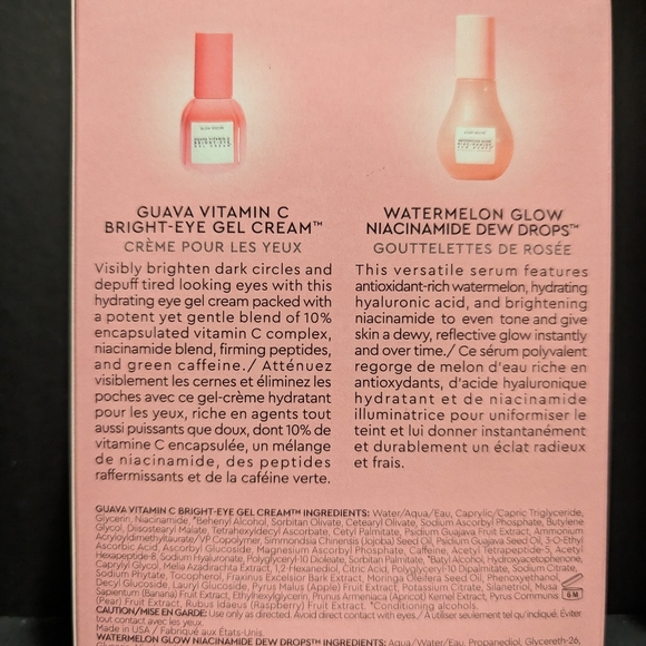 NIB Glow Recipe Guava Eye Crēam & Niacinamide Dew Dröps Duo - Picture 7 of 7